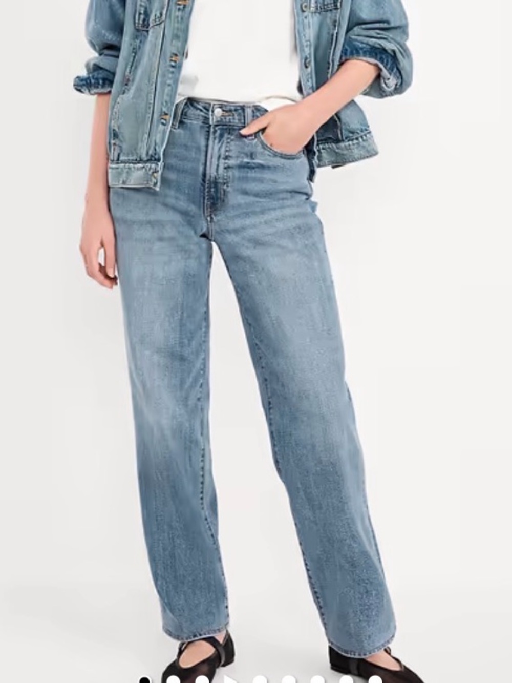 NWT Old Navy OG Loose Jeans Size 4